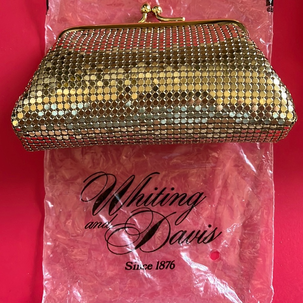 Brand New Whiting & Davis Coin Purse